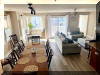 115 EAST HAND AVENUE #203 - WILDWOOD SUMMER VACATION RENTALS at WILDWOODRENTS.COM - Three bedroom + Loft bedroom/two bath vacation home that sleeps 14! Home offers a full kitchen with range, fridge, dishwasher, disposal, microwave, blender, and coffeemaker. Spacious open floor plan. Condo is approximately 2 blocks to Beach, Boardwalk, Shops, Fox Park & Convention Center. 1 block to area restaurants/bars (Mudhen Brewery, Dogtooth, Poppies, Marvis Diner to name a few). Private balcony, full size Washer/Dryer, Central a/c, wifi, 2 car garage parking Main floor features King w/ bath, 2 additional bedrooms with Queens. Loft is perfect for extra company or kids with 4 Queen beds and you still have plenty of space. Dinner table seats 10 and you have 4 additional seats at the island in the kitchen, 65 TV, Sleeps 14 in beds. Beautiful gas fireplace for the cooler seasonal usage. Wildwood Rentals, North Wildwood Rentals, Wildwood Crest Rentals and Diamond Beach Rentals in all price ranges for weekly, monthly, seasonal and weekend vacation rentals plus Wildwood real estate sales of homes, condos, vacation and investment properties in and around Wildwood New Jersey. We offer over 400 properties plus exclusive vacation homes so you can book the shore rental of your choice online and guarantee your vacation at the Shore. Rent with confidence at Island Realty Group! Visit www.wildwoodrents.com to book online or call our office at 609.522.4999. Our office at 1701 New Jersey Avenue in North Wildwood is open 7 days a week!