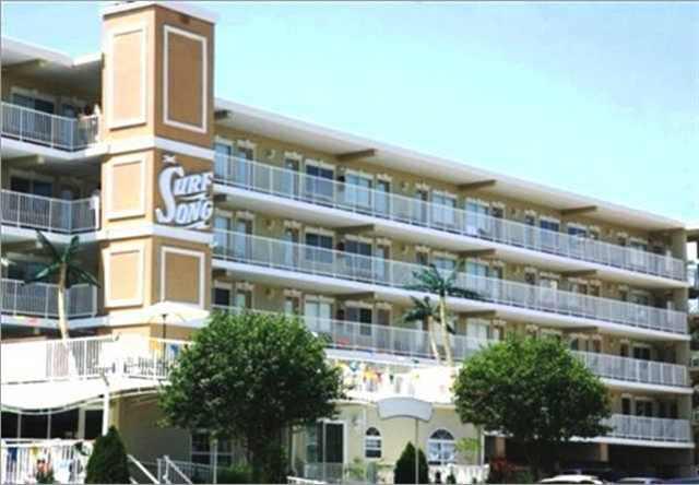 1800 Ocean Avenue - Unit 401 at the Surf Song in North Wildwood - Two bedroom, two bath condo located at the Surf Song Condominiums! Home offers a full fridge with range, fridge, microwave, dishwasher, blender, coffee maker, toaster. Amenities include central a/c, coin operated washer/dryer, 2 heated pools, gas bbq, wifi, elevator and one car off street parking. Sleeps 8; queen, 2 full, queen sleep sofa. Surf Song Rentals, Wildwood Rentals, North Wildwood Rentals, Wildwood Crest Rentals and Diamond Beach Rentals in all price ranges for weekly, monthly, seasonal and weekend vacation rentals plus Wildwood real estate sales of homes, condos, vacation and investment properties in and around Wildwood New Jersey. We offer over 400 properties plus exclusive vacation homes so you can book the shore rental of your choice online and guarantee your vacation at the Shore. Rent with confidence at Island Realty Group!