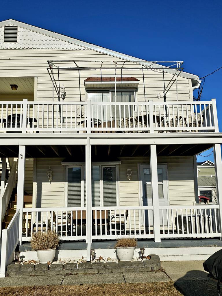 207 EAST 11TH AVENUE – OCEANSIDE UNIT - NORTH WILDWOOD SUMMER VACATION RENTALS at WILDWOODRENTS.COM managed by ISLAND REALTY GROUP - Welcome to your beachside getaway in North Wildwood! This charming property is ideal for a family of up to 6 guests, offering 2 cozy bedrooms and 1 full bathroom. As you step inside, you'll find a comfortable living space with all the amenities you need for a relaxing stay. The kitchen is fully equipped with a microwave, coffee maker, toaster, blender, stove, full-size refrigerator, oven, and all the cooking utensils you could need. Enjoy your meals at the dining table. The bedroom feature 2 single beds (swing king). The 2nd bedroom is a twin and full/twin bunk bed , there is an air mattress for additional sleeping arrangements. All beds come with mattress pads, pillows, and blankets to ensure a restful night's sleep. Relax on the open/covered porch with deck furniture, perfect for enjoying the fresh sea breeze. Stay entertained with the smart TV and free WiFi provided. This property is pet-free and smoke-free, ensuring a clean and comfortable environment for all guests. Located just a few blocks away from North Wildwood Beach, this property offers easy access to the sand and surf. Take advantage of the lawn area, play area, and BBQ natural gas grill for outdoor fun. Don't miss out on this fantastic vacation rental in North Wildwood! Book your stay now and create unforgettable memories by the shore. North Wildwood Rentals, Wildwood Rentals, Wildwood Crest Rentals and Diamond Beach Rentals in all price ranges for weekly, monthly, seasonal and weekend vacation rentals plus Wildwood real estate sales of homes, condos, vacation and investment properties in and around Wildwood New Jersey. We offer over 400 properties plus exclusive vacation homes so you can book the shore rental of your choice online and guarantee your vacation at the Shore. Rent with confidence at Island Realty Group! Visit www.wildwoodrents.com to book online or call our office at 609.522.4999. Our office at 1701 New Jersey Avenue in North Wildwood is open 7 days a week!