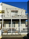 207 EAST 11TH AVENUE  OCEANSIDE UNIT - NORTH WILDWOOD SUMMER VACATION RENTALS at WILDWOODRENTS.COM managed by ISLAND REALTY GROUP - Welcome to your beachside getaway in North Wildwood! This charming property is ideal for a family of up to 6 guests, offering 2 cozy bedrooms and 1 full bathroom. As you step inside, you'll find a comfortable living space with all the amenities you need for a relaxing stay. The kitchen is fully equipped with a microwave, coffee maker, toaster, blender, stove, full-size refrigerator, oven, and all the cooking utensils you could need. Enjoy your meals at the dining table. The bedroom feature 2 single beds (swing king). The 2nd bedroom is a twin and full/twin bunk bed , there is an air mattress for additional sleeping arrangements. All beds come with mattress pads, pillows, and blankets to ensure a restful night's sleep. Relax on the open/covered porch with deck furniture, perfect for enjoying the fresh sea breeze. Stay entertained with the smart TV and free WiFi provided. This property is pet-free and smoke-free, ensuring a clean and comfortable environment for all guests. Located just a few blocks away from North Wildwood Beach, this property offers easy access to the sand and surf. Take advantage of the lawn area, play area, and BBQ natural gas grill for outdoor fun. Don't miss out on this fantastic vacation rental in North Wildwood! Book your stay now and create unforgettable memories by the shore. North Wildwood Rentals, Wildwood Rentals, Wildwood Crest Rentals and Diamond Beach Rentals in all price ranges for weekly, monthly, seasonal and weekend vacation rentals plus Wildwood real estate sales of homes, condos, vacation and investment properties in and around Wildwood New Jersey. We offer over 400 properties plus exclusive vacation homes so you can book the shore rental of your choice online and guarantee your vacation at the Shore. Rent with confidence at Island Realty Group! Visit www.wildwoodrents.com to book online or call our office at 609.522.4999. Our office at 1701 New Jersey Avenue in North Wildwood is open 7 days a week!