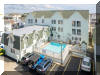 215 EAST HAND AVENUE  SEABIRD CONDOS #8 - WILDWOOD SUMMER VACATION RENTALS with POOLS at WILDWOODRENTS.COM managed by ISLAND REALTY GROUP - 3 bedroom, 2 bath vacation home located at the Sea Bird Condominiums in Wildwood. Amenities include pool, central a/c, washer/dryer and is located two blocks to the beach and boardwalk. Kitchen offers range, fridge, , dishwasher, disposal, coffeemaker, toaster and blender. Wildwood Rentals, North Wildwood Rentals, Wildwood Crest Rentals and Diamond Beach Rentals in all price ranges for weekly, monthly, seasonal and weekend vacation rentals plus Wildwood real estate sales of homes, condos, vacation and investment properties in and around Wildwood New Jersey. We offer over 400 properties plus exclusive vacation homes so you can book the shore rental of your choice online and guarantee your vacation at the Shore. Rent with confidence at Island Realty Group! Visit www.wildwoodrents.com to book online or call our office at 609.522.4999. Our office at 1701 New Jersey Avenue in North Wildwood is open 7 days a week!