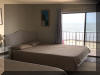 Regency Tower Rentals at 500 Kennedy Drive in North Wildwood - #535 - Oceanfront Complex with a pool! Oceanfront! One bedroom, one bath with an oceanfront view from the balcony, located with a pool view off the kitchen! Sunrise and sunset at it s finest. Sleeps 6; 2 queen beds and one double sleep sofa! Kitchen has fridge, stovetop, microwave, and coffeemaker! Amenities include central a/c, coin op washer/dryer, security, elevator, pool, outside rinse area, loading dock, and lobby. Spectacular views!