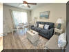 510 E 3rd AVENUE - COMMODORE CONDOS #304 - NORTH WILDWOOD RENTALS offered by ISLAND REALTY GROUP, NORTH WILDWOOD REALTORS- One bedroom, one bath condo located at the Commodore Condominiums. Ocean view from the balcony, pool, less than a block to the beach! Kitchen includes stovetop, fridge, microwave, toaster and coffeemaker. Sleeps 4; full in the bedroom, one full sleep sofa in the living room. Amenities include wall a/c in the bedroom, pool, outside shower, one car off street parking. 