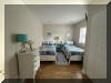 5604 PARK BOULEVARD #1 - WILDWOOD CREST SUMMER VACATION RENTALS at WILDWOODRENTS.COM managed by ISLAND REALTY GROUP This charming property is ideal for a family of up to 6 guests, offering 3 cozy bedrooms and 1 full bathroom. As you step inside, you'll find a comfortable queen bed in one bedroom, and two single beds in the other, third bedroom is a single bed, ensuring a good night's sleep for everyone. There is a air mattress for additional sleeping. The fully equipped kitchen features modern amenities such as a dishwasher, microwave, disposal, coffee maker, stove, full-size refrigerator, oven, and all the cooking utensils you need to whip up delicious meals during your stay. Relax in the spacious living area with central AC, a smart TV, and high-speed internet for your entertainment needs. Enjoy the convenience of a washer, dryer, iron, ironing board, and vacuum cleaner provided for your use. Step outside onto the covered porch to soak up the sun and enjoy the fresh air. Fire up the BBQ gas grill for a fun cookout with your loved ones. Small/Medium dog considered. With wireless LAN and three smart TVs, you'll stay connected and entertained throughout your stay. Blankets, pillows, linens, and towels are provided for your comfort. Take advantage of the shared outdoor shower after a day at the beach, just a short walk away. Cleaning is included in the rate, so you can relax and unwind without worrying about chores. Don't miss out on this fantastic vacation rental in Wildwood Crest Bay Side. Book now and create unforgettable memories with your family and friends! Wildwood Crest Rentals, North Wildwood Rentals, Wildwood Rentals and Diamond Beach Rentals in all price ranges for weekly, monthly, seasonal and weekend vacation rentals plus Wildwood real estate sales of homes, condos, vacation and investment properties in and around Wildwood New Jersey. We offer over 400 properties plus exclusive vacation homes so you can book the shore rental of your choice online and guarantee your vacation at the Shore. Rent with confidence at Island Realty Group! Visit www.wildwoodrents.com to book online or call our office at 609.522.4999. Our office at 1701 New Jersey Avenue in North Wildwood is open 7 days a week! 