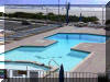 SEACREST TOWERS in NORTH WILDWOOD  600 KENNEDY DRIVE #405 - One bedroom, one bath condo located at the Seacrest Towers Oceanfront Condominiums in North Wildwood. Unit offers full kitchen with fridge, range, stovetop, dishwasher, toaster, microwave, blender, and coffeemaker. Sleeps 6; 2 queen beds queen sleep sofa. Ocean view from the side of the building. Amenities include pool, central a/c, outside shower, elevator, common area washer/dryer, one car off street assigned parking and WiFi in the lobby.