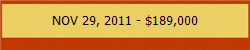 NOV 29, 2011 - $189,000